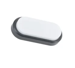 Applique murale d'extérieur, Fred 245, gris foncé, IP65, LED, 3000K, 600 lm, L24,5cm, H11cm - Faro