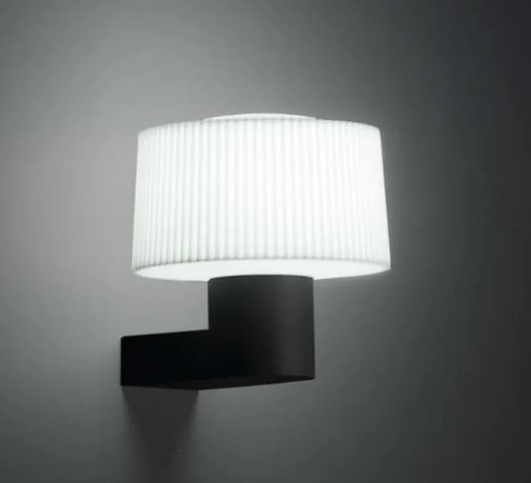 Applique murale d'extérieur, MUFFIN, gris anthracite, H12,4cm - FARO