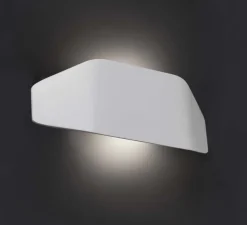 Applique murale d'extérieur, FUTURE, IP44, blanc, L31,5cm, H13,5cm - FARO