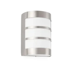 Applique murale d'extérieur, Cela-2, inox, IP54, L16cm, H22cm - Faro