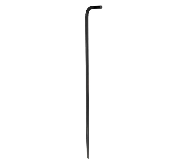Applique murale d'extérieur, borne, Flow, noir, Ø9cm, H60cm, IP65 - Faro