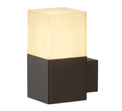 Applique murale d'extérieur, Grafit, anthracite et blanc, IP44,L12cm, H17cm - SLV