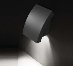 Applique murale d'extérieur, Proa, gris, H15cm - FARO