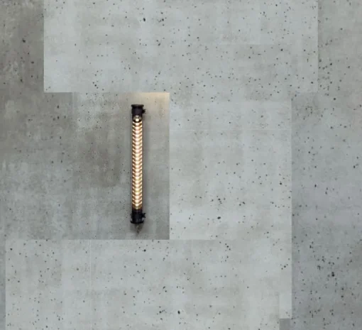 Applique murale, Dimmable, Elgar Coal, noir, LED, L100cm, H7cm - Sammode