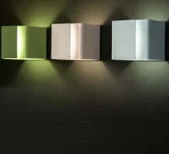 Applique murale, Ding, noir, Ø12cm, H12cm - Dark