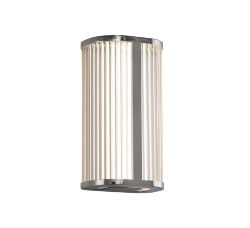 Applique murale, Diva 30, chrome, IP44, LED, 2700-3000K, 620 lm, L16,5cm, H30cm - ACB