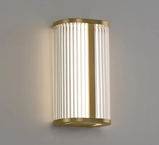 Applique murale, Diva 30, or, IP44, LED, 2700-3000K, 620 lm, L16,5cm, H30cm - ACB
