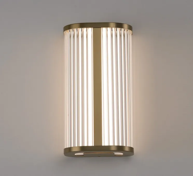 Applique murale, Diva 30, or, IP44, LED, 2700-3000K, 620 lm, L16,5cm, H30cm - ACB