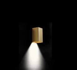 Applique murale, Docus mini 1.0, or, L6,7cm, H11,5cm - Wever&Ducré