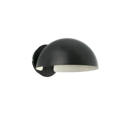 applique murale, Dominica, noir mat, L25cm, H12,5cm - Faro