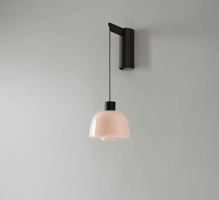 Applique murale, Drep A/01, nude opal, LED, 2700K, 270 lm, L15,2cm, H39,8cm - Bover