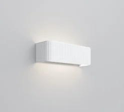 Applique murale, Dresscode W2, blanc mat, LED, 2700K, 2360lm, L30cm, H9cm - Rotaliana