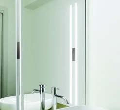 Applique murale, driver déporté, Linescapes, blanc, LED, 3000K, 2400lm, L4cm, H102cm - Nemo Lighting