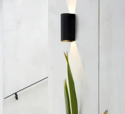 Applique murale, Dunbar 255, noir texturé, IP65, LED, 3000K, 302lm, L10,4cm, H25,5cm - Astro