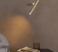 Applique murale, EGO, laiton, LED, dim, 3000K, 1220 lm, Ø3cm, H23,9cm - Axolight