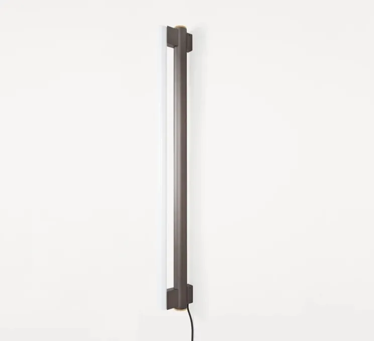 Applique murale, Eiffel Simple 1000, gris anthracite, L4,5cm, H103,5cm - FRAMA
