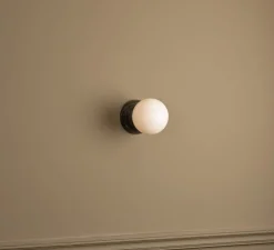 Applique murale, Eklipso, Marbre noir, L14cm, H14cm - Simone & Marcel