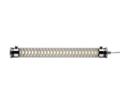 Applique murale, Elgar 70, argent, IP68, dim, LED, 3000K, 1400 lm, Ø7cm, H129,5cm - Sammode