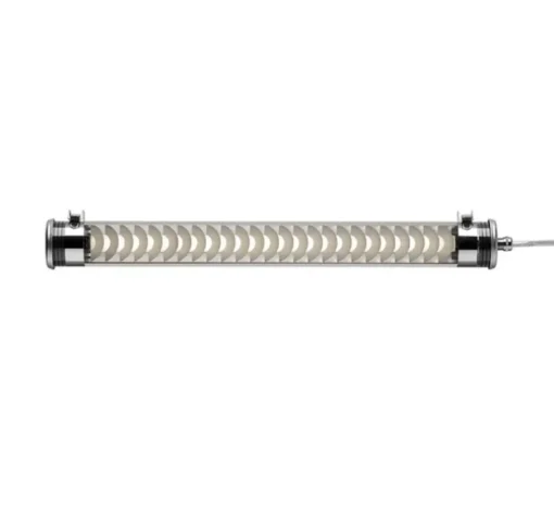 Applique murale, Elgar 70, argent, IP68, dim, LED, 3000K, 1400 lm, Ø7cm, H129,5cm - Sammode