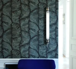 Applique murale, Elgar 70, argent, IP68, LED, dim, 2700K, 550 lm, Ø7cm, H69,5cm - Sammode