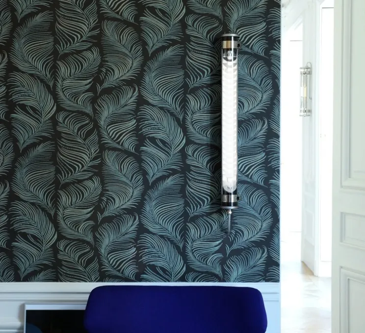 Applique murale, Elgar 70, argent, IP68, LED, dim, 2700K, 550 lm, Ø7cm, H69,5cm - Sammode