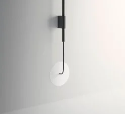 Applique murale encastrable, Tempo 5763, graphite, LED, 2700K, 300lm, L42,5cm, H140cm - Vibia