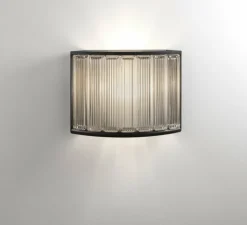 Applique murale, Estadio, noir, L44cm, H33cm - Santa & Cole