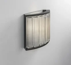 Applique murale, Estadio, noir, L44cm, H33cm - Santa & Cole