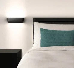 Applique murale, Flaca, anthracite, LED, 3000K, 2000lm+1000lm, L28cm, H8cm - Nemo Lighting