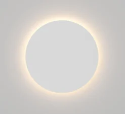 Applique murale, Flat Iron Round 300, blanc, LED, 2700K, 1500 lm, Ø30cm, H6,5cm - Doxis