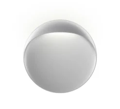 Applique murale, Flindt, gris, LED, IP65, 407lm, 2700k, Ø20cm, H20cm - Louis Poulsen
