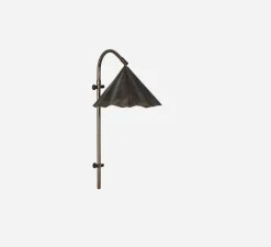 Applique murale, Flola, marron antique, Ø25cm, H51cm - House Doctor