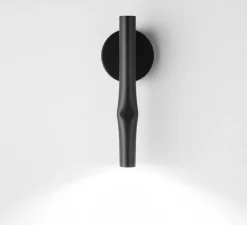 Applique murale, Flow, A-3730, noir mat, LED, 2700k, 565 lm, L11,6cm, H32cm - Estiluz