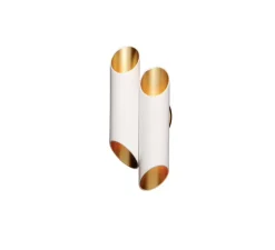 Applique murale, Flûte, blanc, L8cm, H25cm - Gong