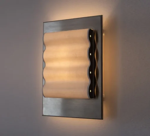Applique murale, Frame Alu Brut S, aluminium, L24cm, H35cm - Violaine D'Harcourt