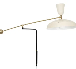 Applique murale, G1 Guariche, craie,, L35cm, H67cm - Sammode