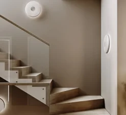 Applique murale, Glint, blanc, LED, dim, 3000k, 550 lm, L36cm, H36cm - Northern