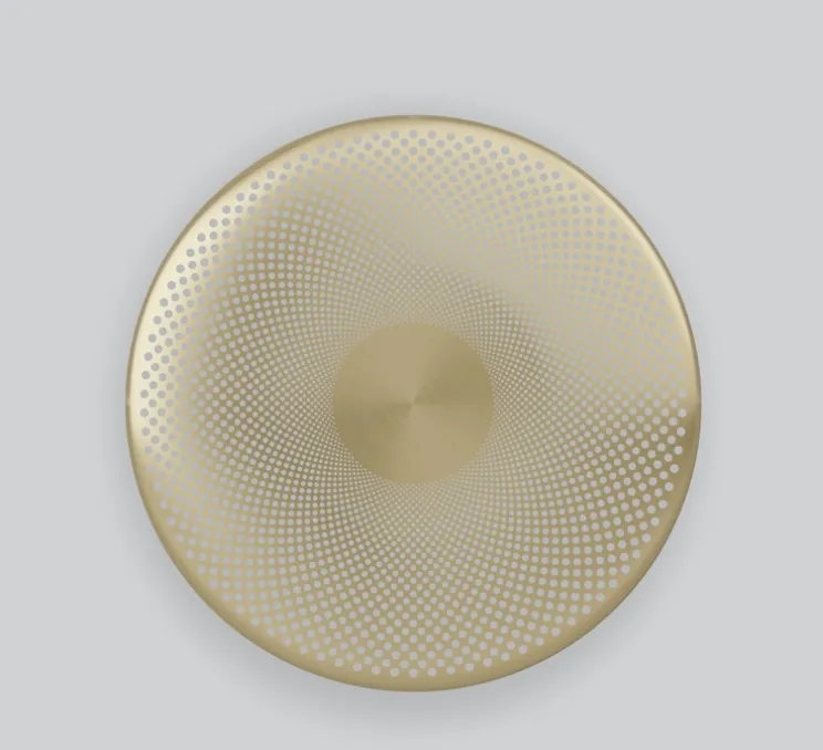 Applique murale, Glint, laiton brossé, LED, dim, 3000k, 550 lm, L36cm, H36cm - Northern