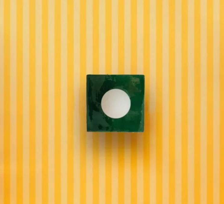 Applique murale, Globe Tile, vert, L20cm, H20cm - Carré Coco