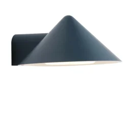 Applique murale, Grasp, bleu pétrole mat, LED, dim, 2700K, 30-75-150 lm, L15cm, H7,1cm - Frandsen