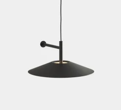 Applique murale, H, noir, LED, 2700k, 553 lm, L26,4cm, H18cm - LEDs C4