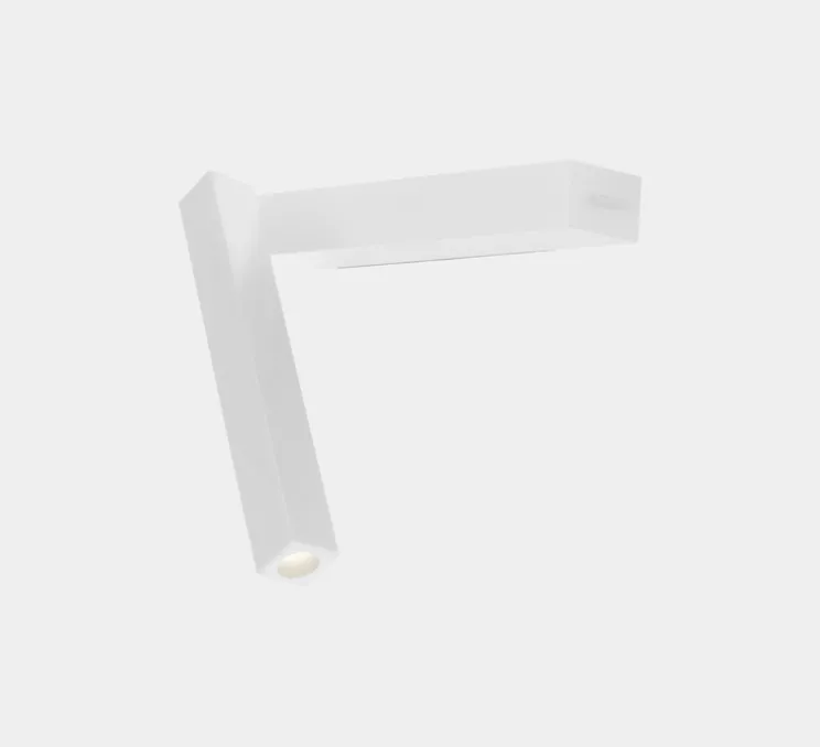 Applique murale, Hall Slim, blanc, LED, 2700k, 150 lm, L18cm, P18cm - LEDs C4