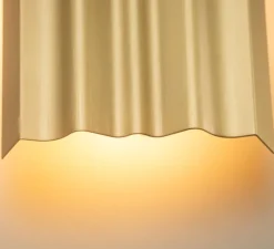 Applique murale, Haussmann small, laiton, LED, dim, 2700K, 720 lm, L18cm, H26cm - CVL