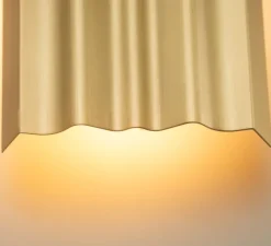 Applique murale, Haussmann Large, laiton, LED, dim, 2700K, 1440 lm, L18cm, H52cm - CVL