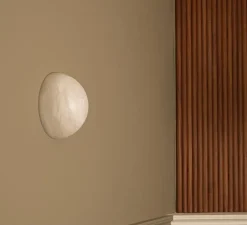 Applique murale, Haveno, Albâtre, L25cm, H25cm - Simone & Marcel