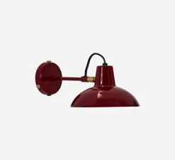 Applique murale, HDDesk, rouge, Ø18cm, H12cm - House Doctor