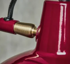 Applique murale, HDDesk, rouge, Ø18cm, H12cm - House Doctor