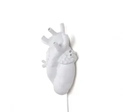 Applique murale, Heart, cœur, blanc, L22cm, H32cm - Seletti