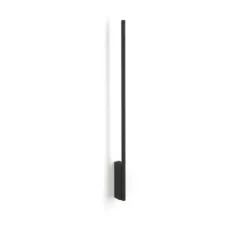 Applique murale, Hilow Line, noir, LED, dim, 2700K, 1018 lm, L4cm, H100cm - Panzeri