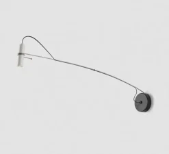 Applique murale, Hold A, blanc, LED, 2700K, 420 lm, L3cm, H25cm - Luxcambra
